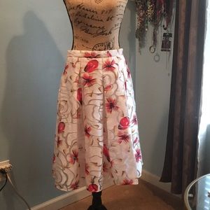 ANTONIO MELANI FLORAL SKIRT
